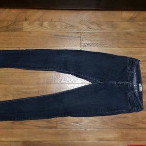 Dark denim jeans